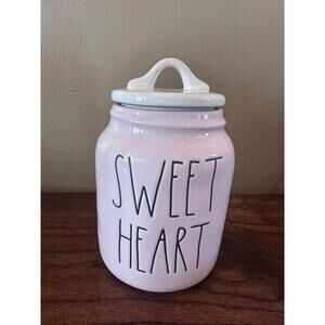 Vintage Rae Dunn “Sweet Heart” Ceramic Canister